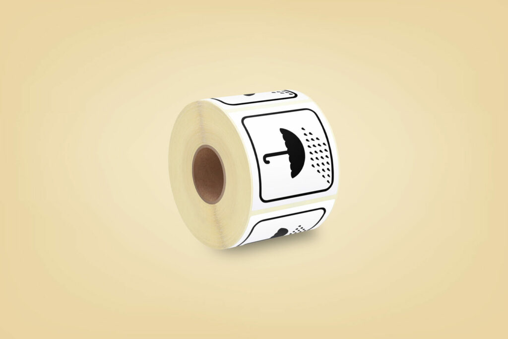Pre-printed labels main
